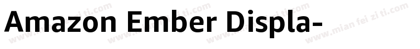 Amazon Ember Displa字体转换